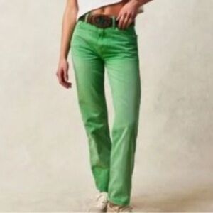 FREE PEOPLE WE THE FREE THE PACIFICA HIGH RISE DENIM JEANS PANTS SIZE 26 NWT